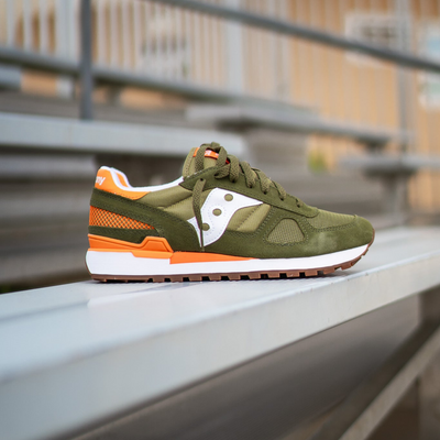 Saucony Shadow Original (Olive/Orange) - Saucony
