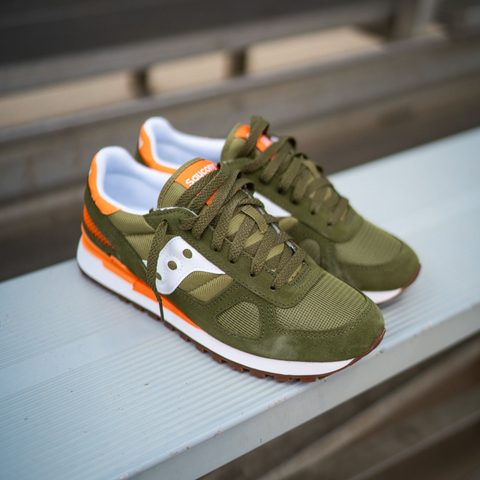 Saucony Shadow Original (Olive/Orange) - Saucony