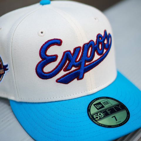 New Era Montreal Expos 25th Anniversary Good Green UV (Off White/Sky) - New Era