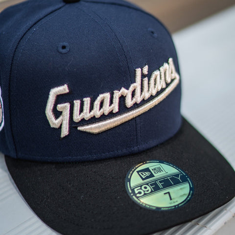 New Era Cleveland Guardians Good Grey UV (Navy/Black) - New Era