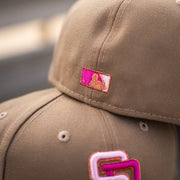 New Era San Diego Padres 40th Anniversary Pink UV (Khaki/Mocha) - New Era