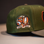 New Era Baltimore Orioles 50th Anniversary Off White UV (Rifle/Olive Canvas) - New Era