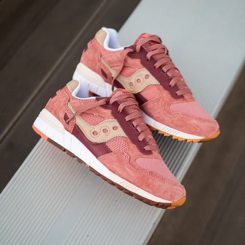 Saucony Shadow 5000 Premium (Coral/Tan) - Saucony
