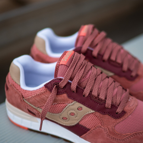 Saucony Shadow 5000 Premium (Coral/Tan) - Saucony