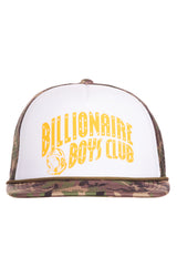 Billionaire Boys Club Camo Trucker Hat (Cypress)