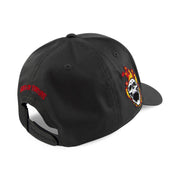 Gifts of Fortune Flaming Skull Trucker (Black) - Gifts of Fortune