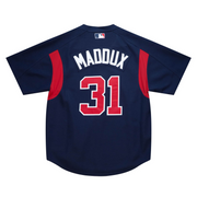 Mitchell & Ness Authentic Greg Maddux Atlanta Braves 2003 Button Front Jersey - Mitchell & Ness