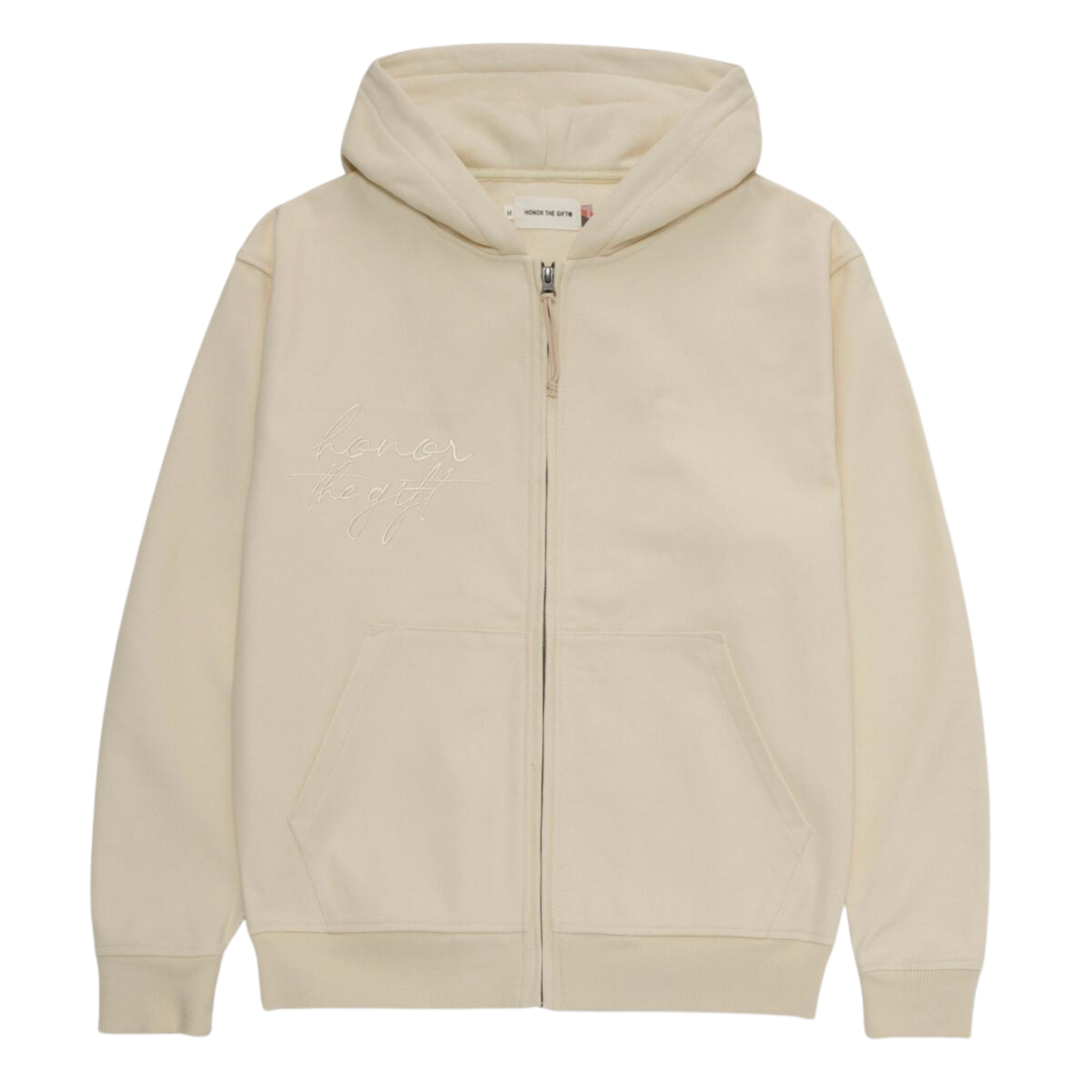 Honor The Gift Full Zip Truth Hoodie (Bone) - Honor The Gift