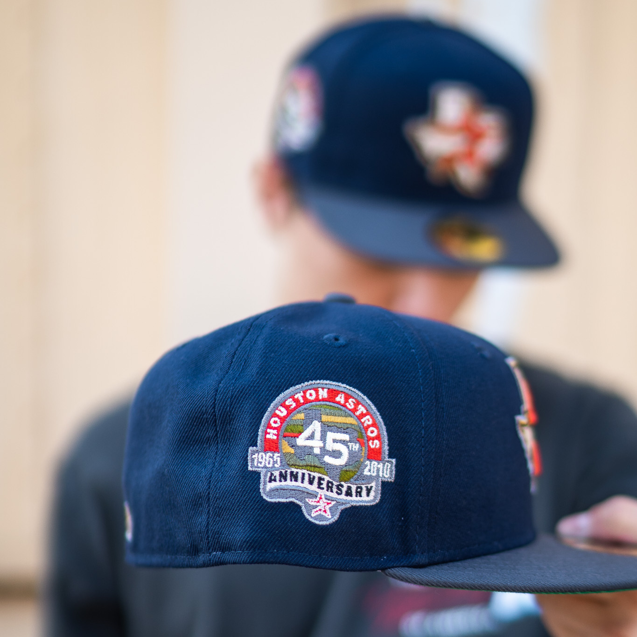 New Era Houston Astros 45th Anniversary Good Green UV (Navy/Slate Grey) - New Era