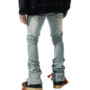 Serenede Bronze Stacked Jeans - Serenede