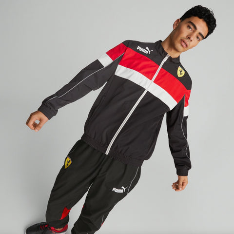 Puma Scuderia Ferrari SDS Men's Jacket (BLACK) - PUMA