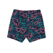 Mens Psycho Bunny Perry Swim Trunk (Navy) - Psycho Bunny