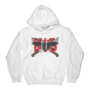 Sniper Gang KTB Logo Hoodie (White) - Sniper Gang Apparel