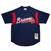 Mitchell & Ness Authentic Greg Maddux Atlanta Braves 2003 Button Front Jersey - Mitchell & Ness