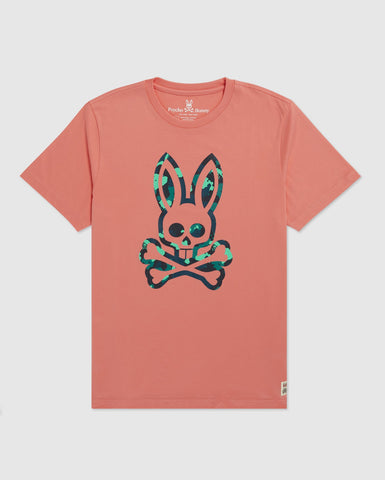 Psycho Bunny Howgate Graphic Tee (Dusk Pink) - Psycho Bunny