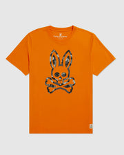 Psycho Bunny Howgate Graphic Tee (Tangelo) - Psycho Bunny