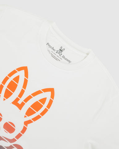 Psycho Bunny Kentmere Graphic Tee (White) - Psycho Bunny