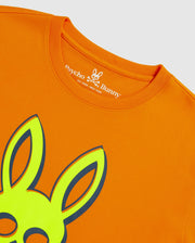 Psycho Bunny Howgate Graphic Tee (Tangelo) - Psycho Bunny