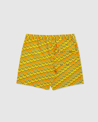 Psycho Bunny Carwin SWIM TRUNKS (Oxford Gold) - Psycho Bunny