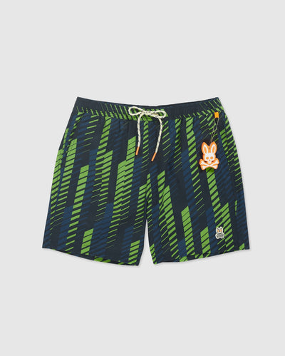 Psycho Bunny DOCKRAY SWIM TRUNKS (Black) - Psycho Bunny
