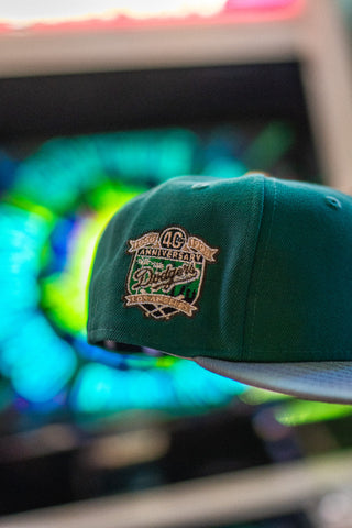 New Era Los Angeles Dodgers 40th Anniversary Toasted Peanut UV (Emerald/Steel) - New Era