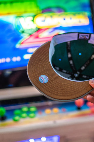 New Era Los Angeles Dodgers 40th Anniversary Toasted Peanut UV (Emerald/Steel) - New Era