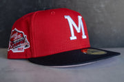 New Era Milwaukee Braves 1957 WS Pink UV (Red/Navy) - New Era
