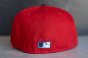 New Era Milwaukee Braves 1957 WS Pink UV (Red/Navy) - New Era