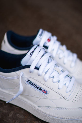 Reebok Club C 85 (White/Navy) - Reebok