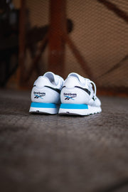 Men's Reebok Classic Leather (White/Radiant Aqua) - Reebok
