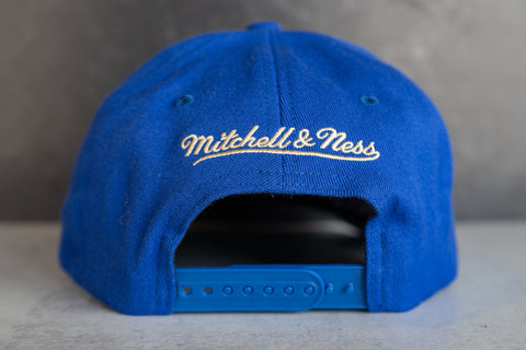 Mitchell & Ness Philadelphia 76ers Dad Cap (Royal Blue) - Mitchell & Ness