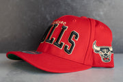 Mitchell & Ness Chicago Bulls Dad Cap (Red) - Mitchell & Ness