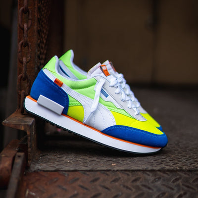 Puma Future Rider Play On (Puma White/Fizzy Lime) - Puma