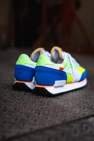 Puma Future Rider Play On (Puma White/Fizzy Lime) - Puma