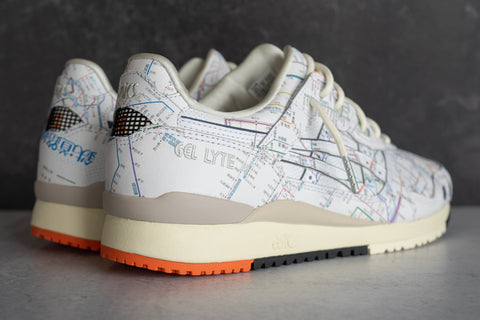 Asics Gel-Lyte 3 TOKYO Subway Pack (White/Peacoat) - Asics