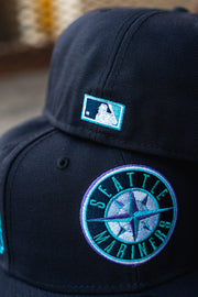 New Era Seattle Mariners 30th Anniversary Aqua UV (Navy Blue) - New Era