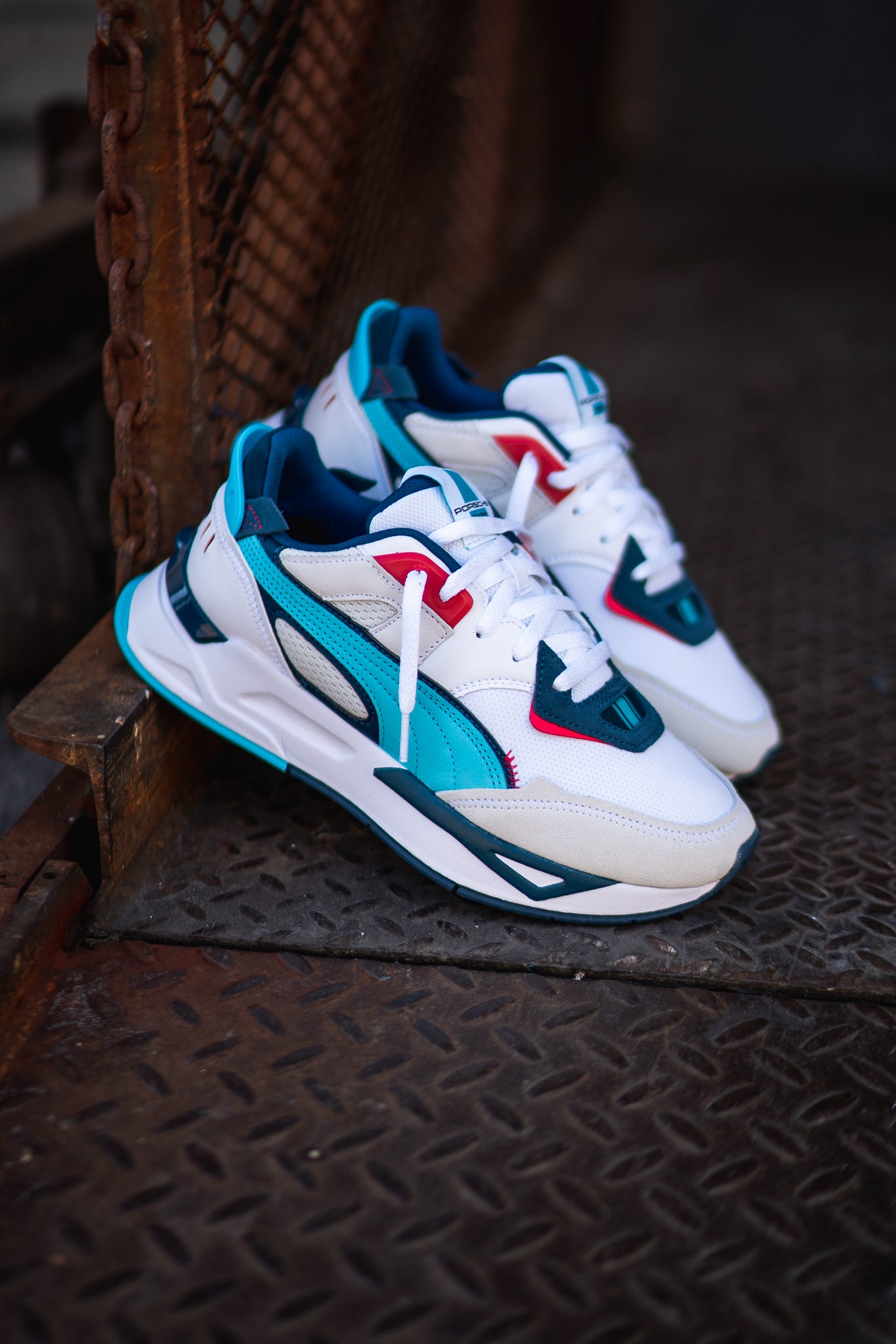 Puma PL Mirage Sport (Puma White/Intense Blue) - Puma
