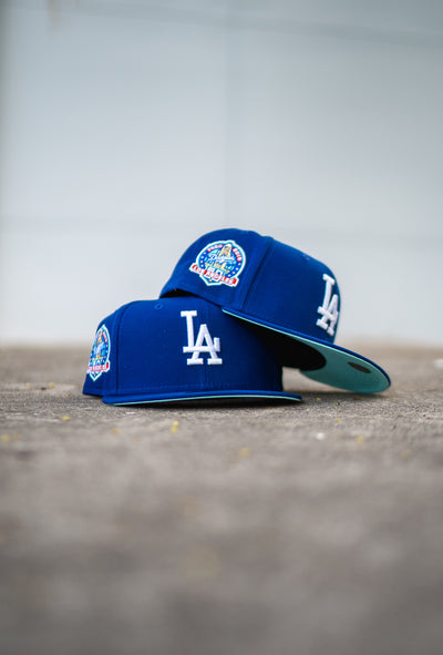 New Era Los Angeles Dodgers 60th Anniversary Mint UV (Blue) - New Era