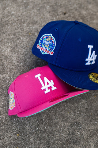New Era Los Angeles Dodgers 60th Anniversary Mint UV (Blue) - New Era