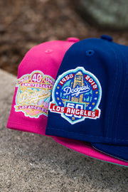 New Era Los Angeles Dodgers 60th Anniversary Mint UV (Blue) - New Era