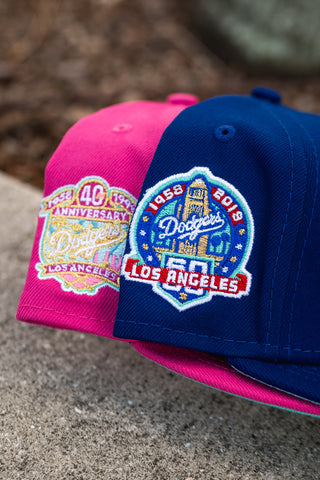 New Era Los Angeles Dodgers 60th Anniversary Mint UV (Blue) - New Era