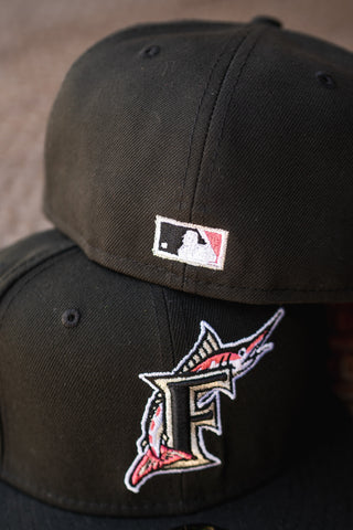 New Era Florida Marlins 2003 World Series Infrared UV (Black) - New Era