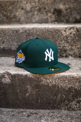 New Era New York Yankees 1999 World Series Yellow UV (Forest Green) - New Era