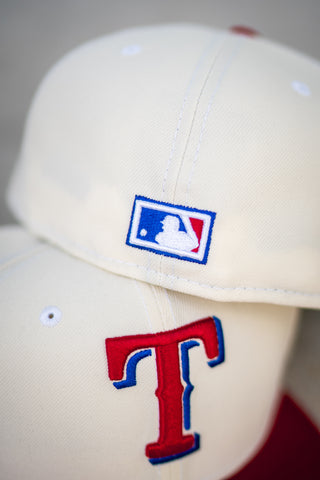 New Era Texas Rangers Final Season Stadium Green UV (Off White/Red) - New Era
