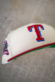 New Era Texas Rangers Final Season Stadium Green UV (Off White/Red) - New Era