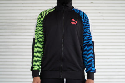 PUMA T7 Track Jacket (Black/Multi) - Puma