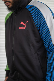 PUMA T7 Track Jacket (Black/Multi) - Puma