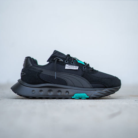 Puma x Mercedes Benz MAPF1 Wild Rider (Puma Black) - SNEAKER TOWN 