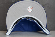New Era LA Dodgers 1988 World Series Side Patch Fitted Cap (Blue) - New Era