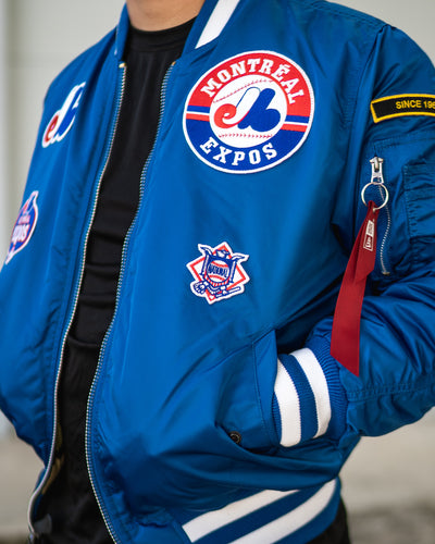 New Era x Alpha Industries Montreal Expos MA-1 Bomber Jacket - New Era